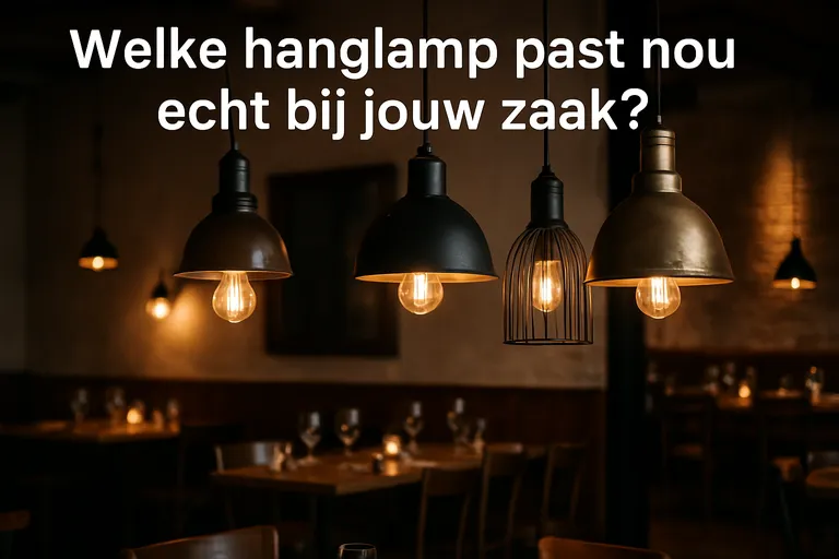 Welke hanglamp past nou echt bij jouw zaak? Welke hanglamp past nou echt bij jouw zaak?